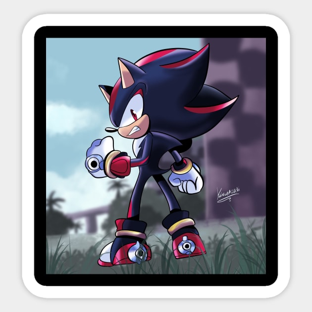 Shadow prime Sticker by Klaudiapasqui 96